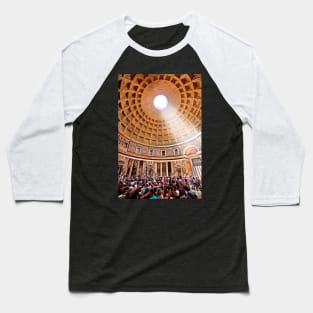 Inside the Pantheon of Rome Baseball T-Shirt